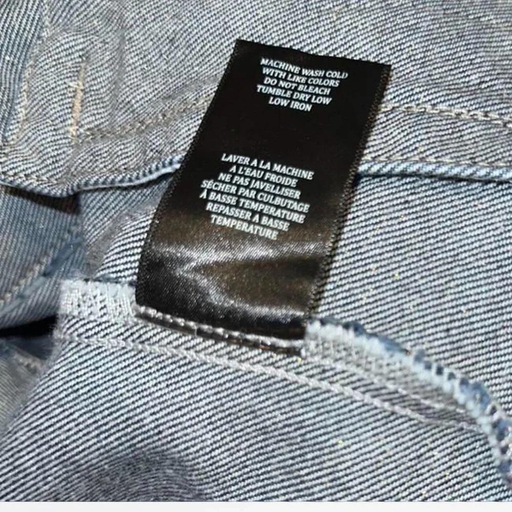 Blancnyc Classic Denim Jacket gold & blue - Picture 6 of 6